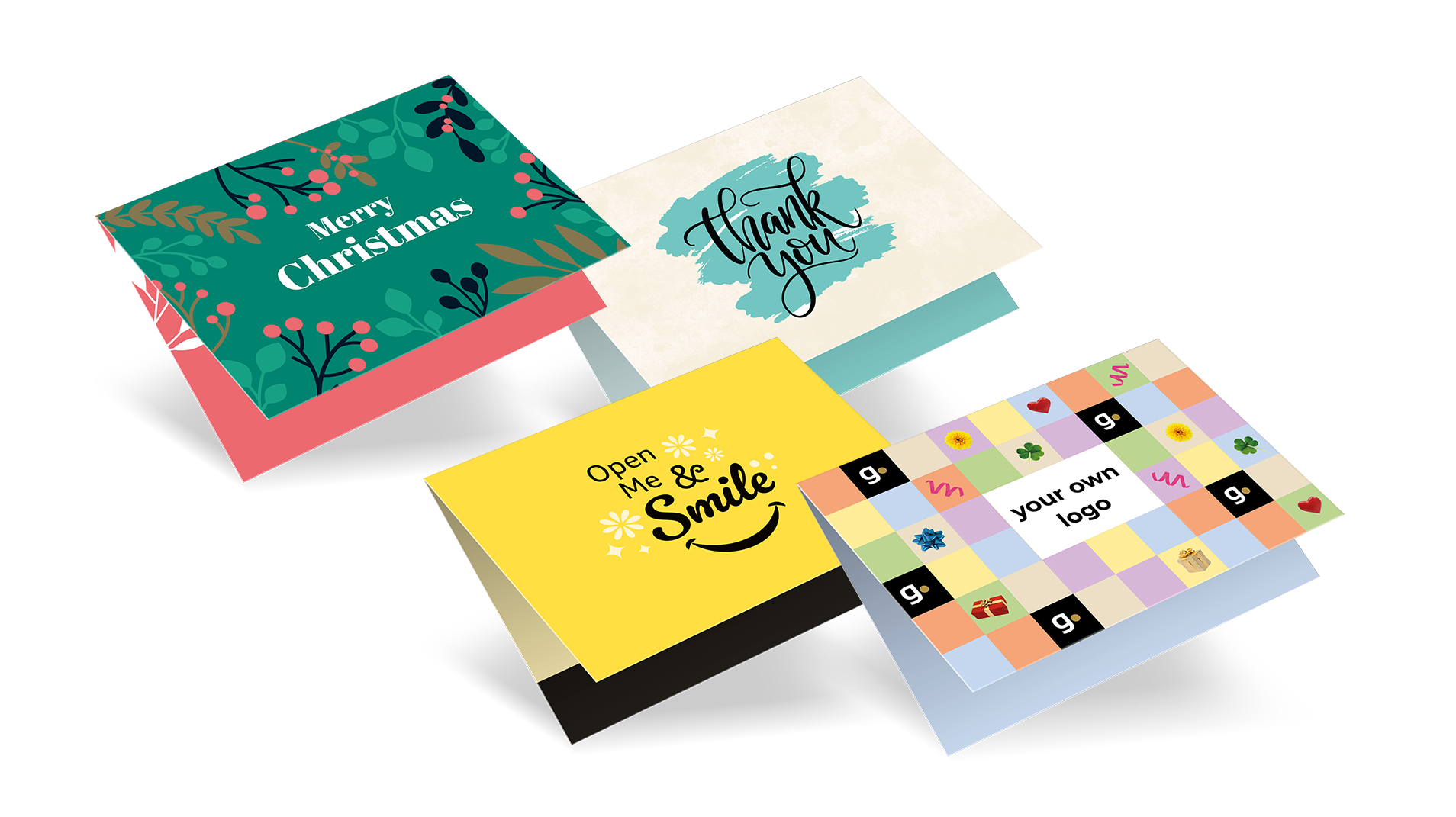 Change packaging for personal gift cards